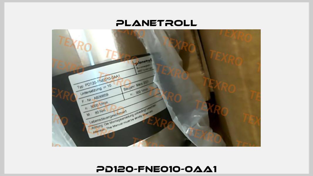 PD120-FNE010-0AA1 Planetroll