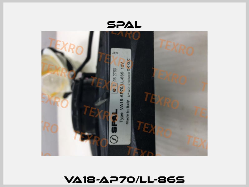 VA18-AP70/LL-86S SPAL