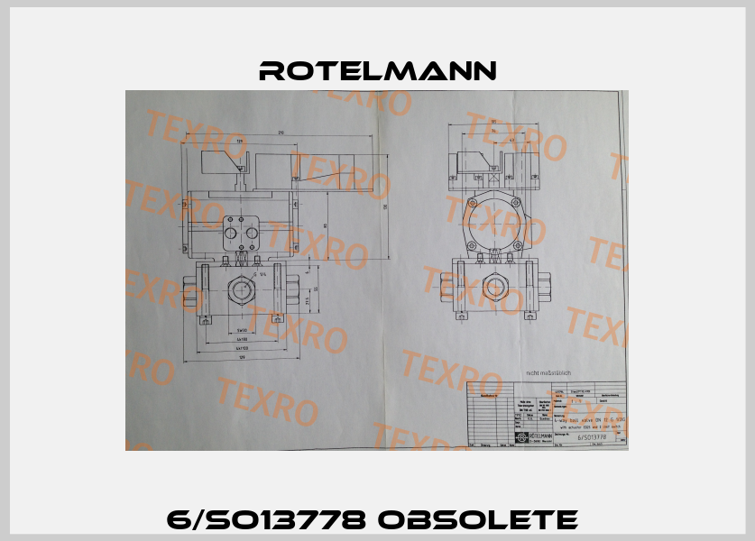 6/SO13778 obsolete  Rotelmann