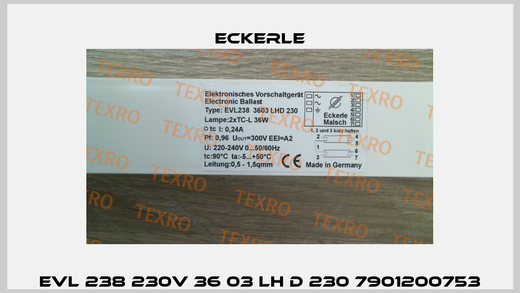 EVL 238 230V 36 03 LH D 230 7901200753 Eckerle