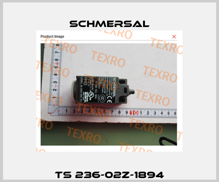 TS 236-02Z-1894 Schmersal