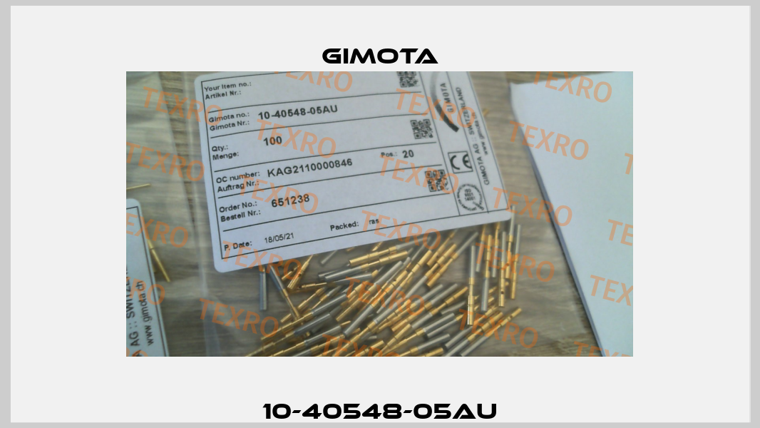 10-40548-05AU GIMOTA