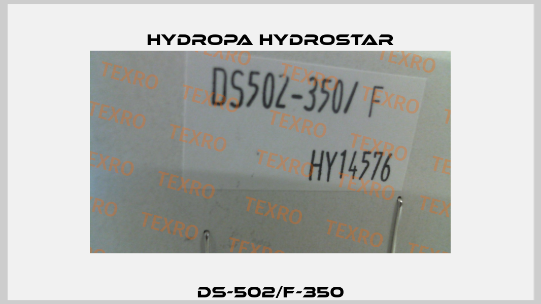 DS-502/F-350 Hydropa Hydrostar