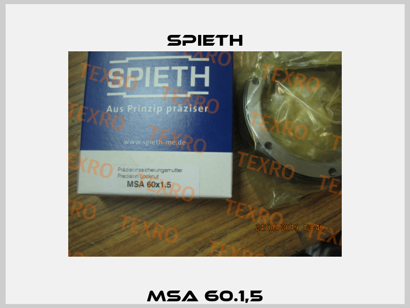 MSA 60.1,5 Spieth