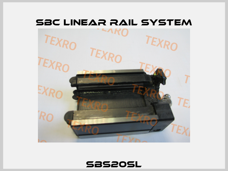 SBS20SL SBC Linear Rail System