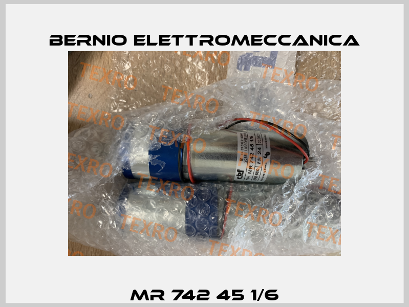 MR 742 45 1/6 BERNIO ELETTROMECCANICA