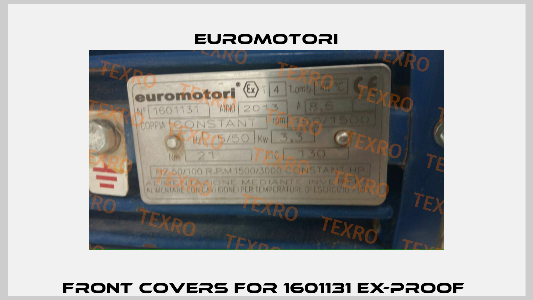 Front covers for 1601131 Ex-proof  Euromotori