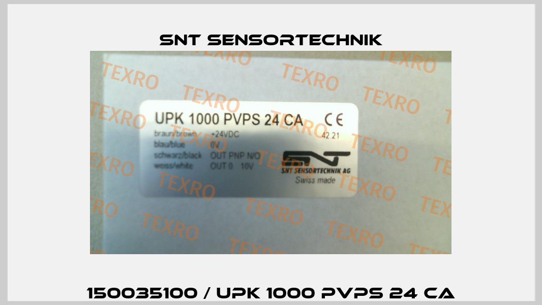 150035100 / UPK 1000 PVPS 24 CA Snt Sensortechnik