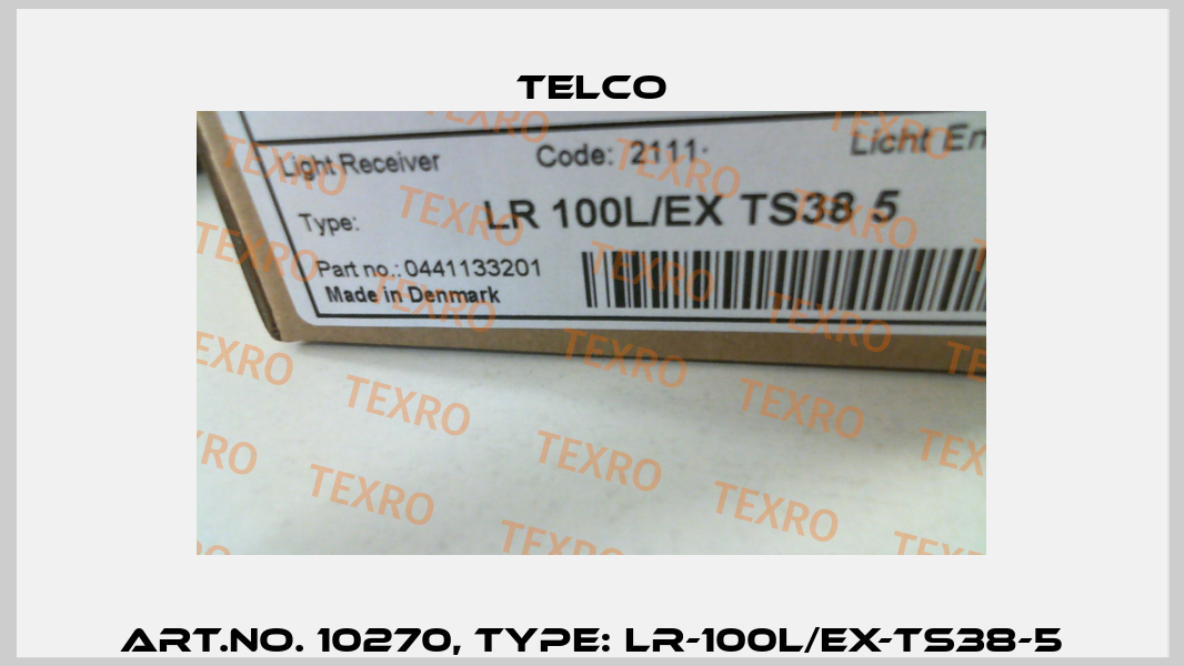 Art.No. 10270, Type: LR-100L/EX-TS38-5 Telco