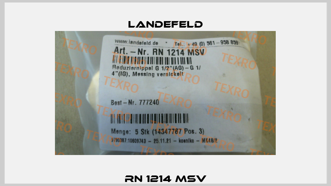 RN 1214 MSV Landefeld