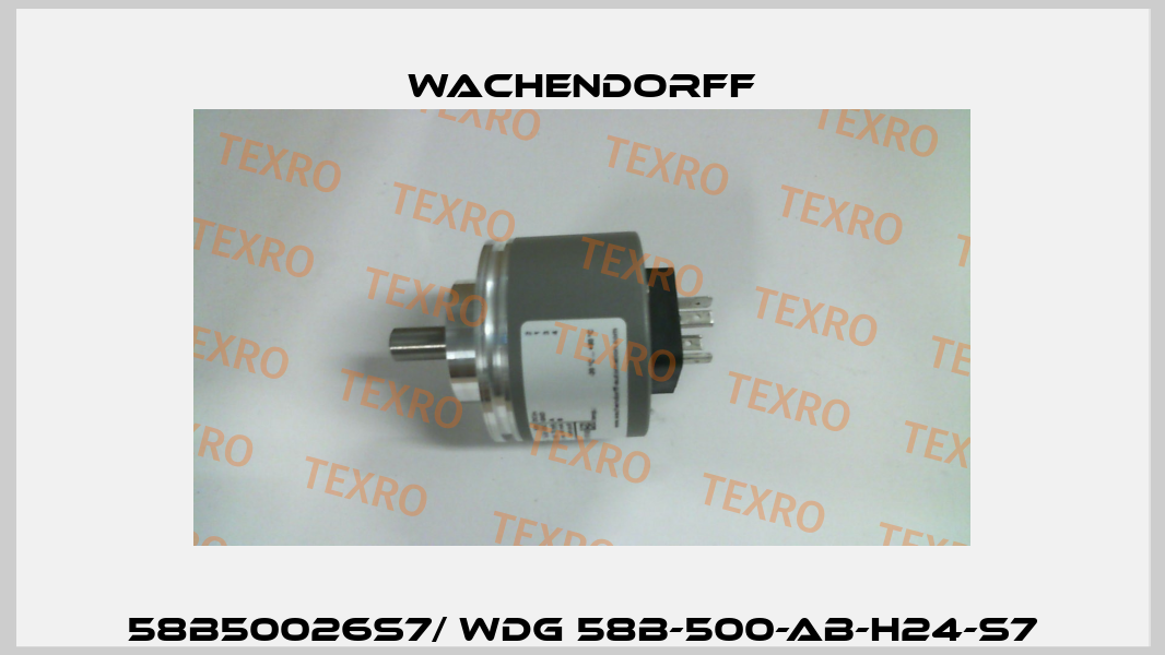 58B50026S7/ WDG 58B-500-AB-H24-S7 Wachendorff