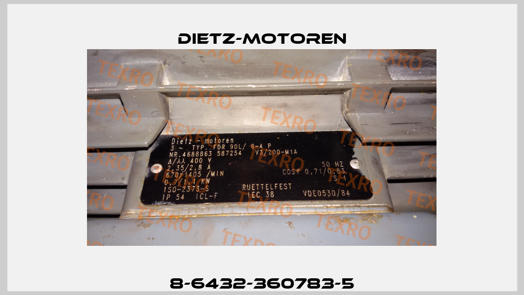 8-6432-360783-5 Dietz-Motoren