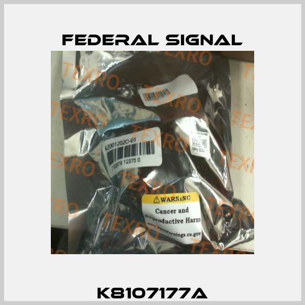 K8107177A FEDERAL SIGNAL