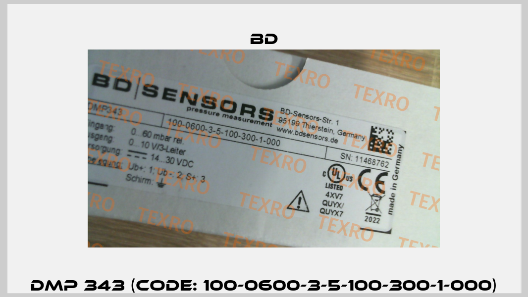 DMP 343 (Code: 100-0600-3-5-100-300-1-000) Bd