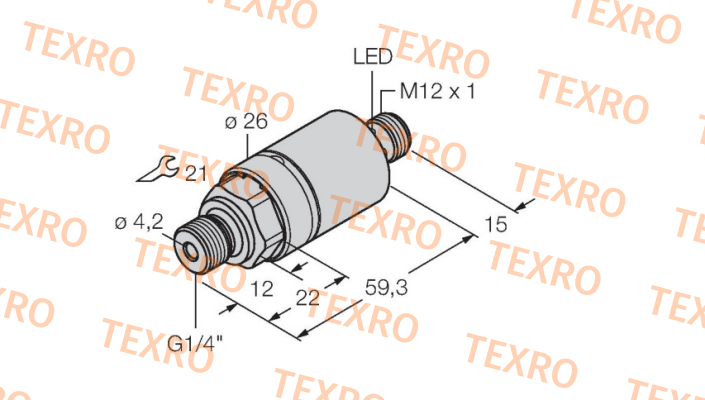 PC001R-204-2UPN8X-H1141 Turck