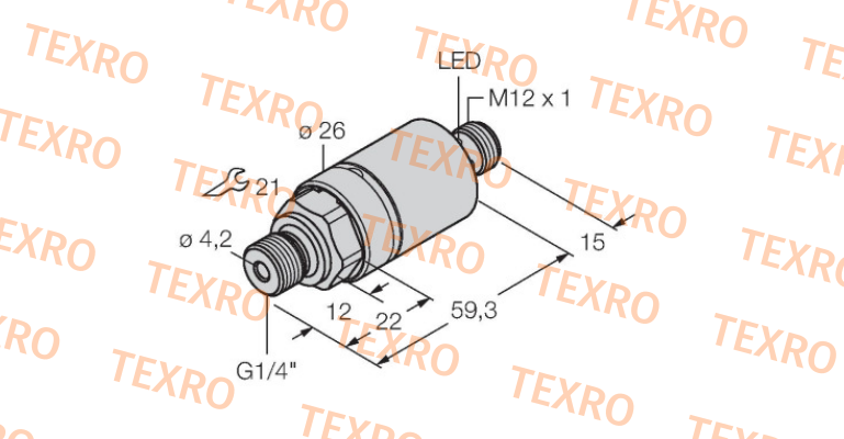 PC003V-204-2UPN8X-H1141 Turck