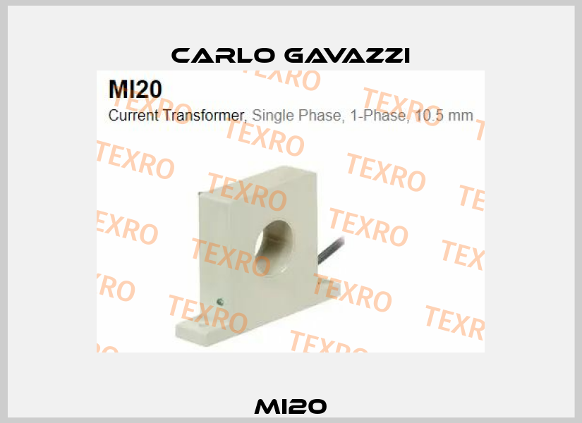 MI20 Carlo Gavazzi