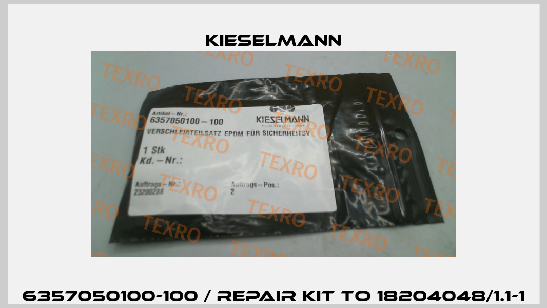 6357050100-100 / Repair kit to 18204048/1.1-1 Kieselmann