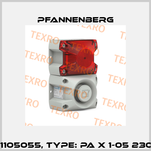 Art.No. 23311105055, Type: PA X 1-05 230 AC RO 7035 Pfannenberg