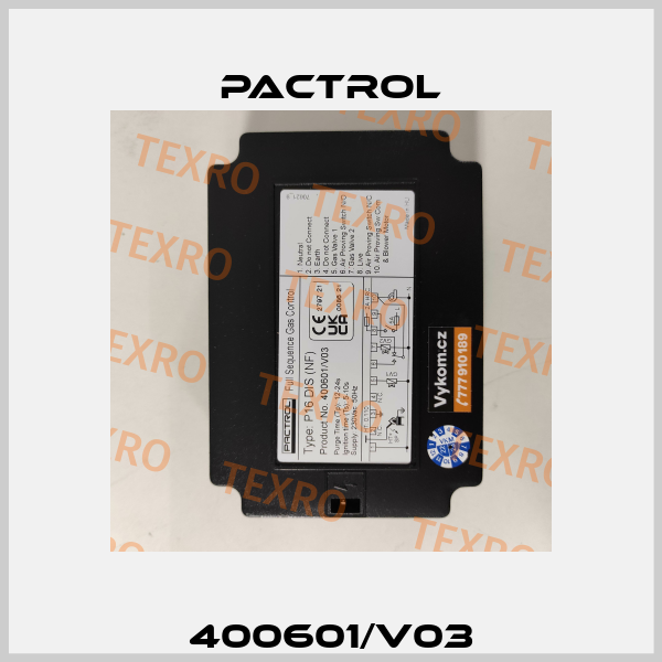 400601/V03 Pactrol
