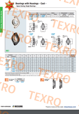 C-BGCR6002ZZ Misumi