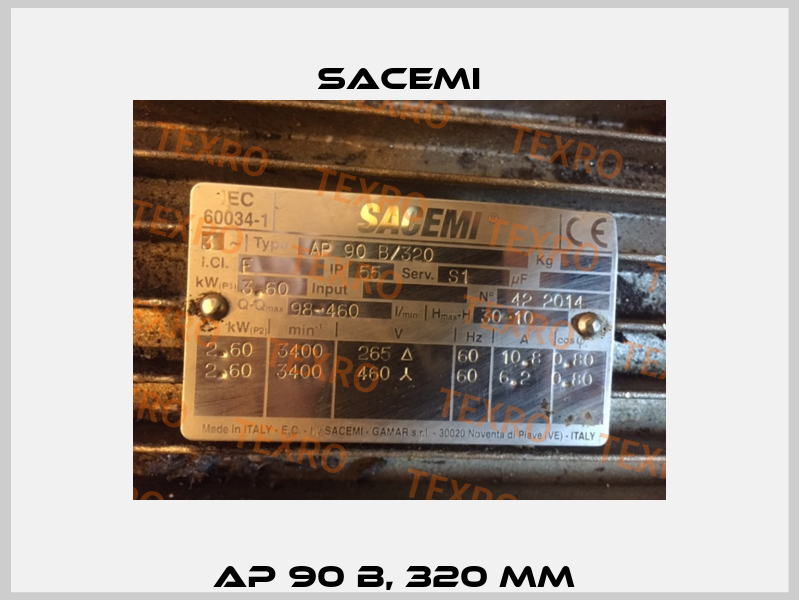 AP 90 B, 320 mm  Sacemi