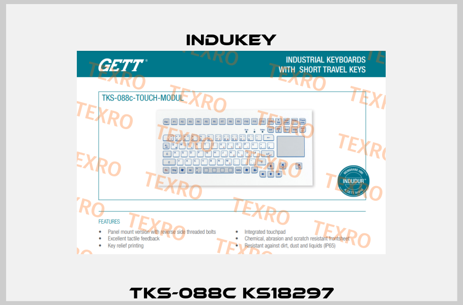 TKS-088c KS18297 InduKey