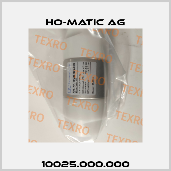 10025.000.000 Ho-Matic AG