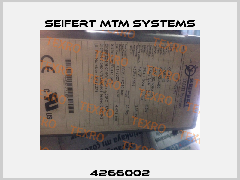 4266002 SEIFERT MTM SYSTEMS