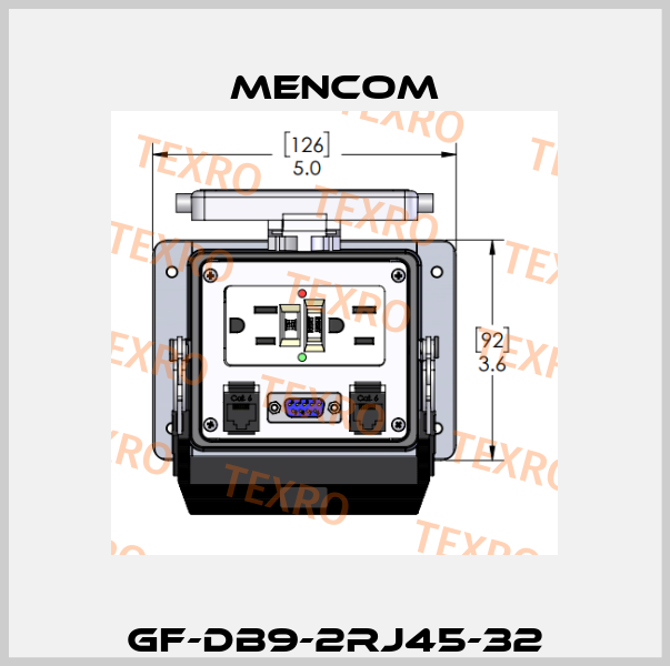 GF-DB9-2RJ45-32 MENCOM