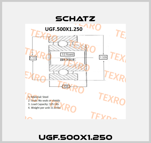 UGF.500X1.250 Schatz