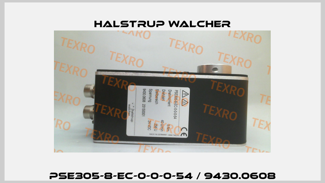 PSE305-8-EC-0-0-0-54 / 9430.0608 Halstrup Walcher
