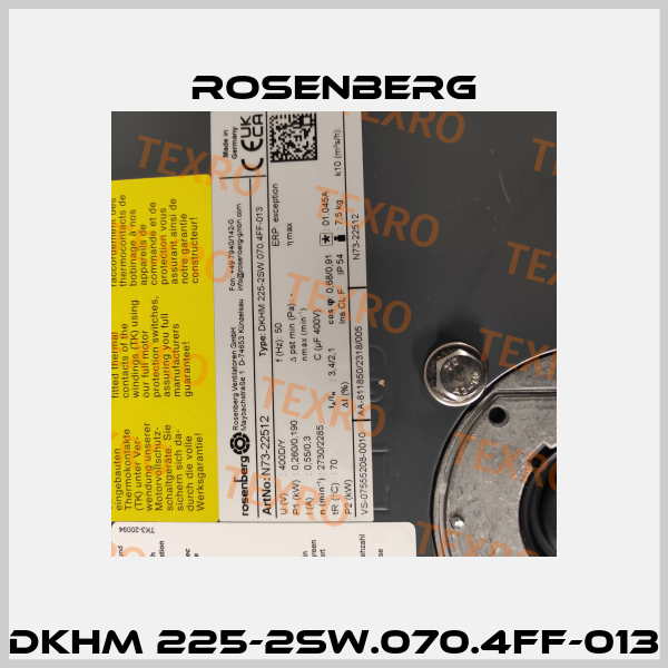 DKHM 225-2SW.070.4FF-013 Rosenberg