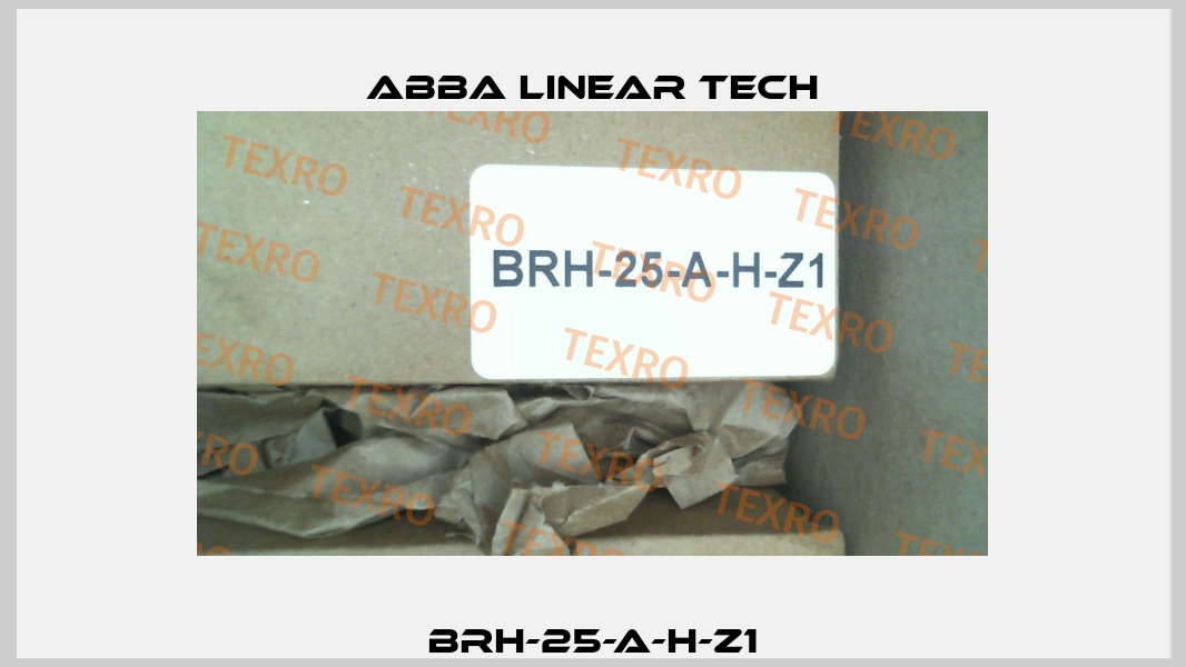 BRH-25-A-H-Z1 ABBA Linear Tech
