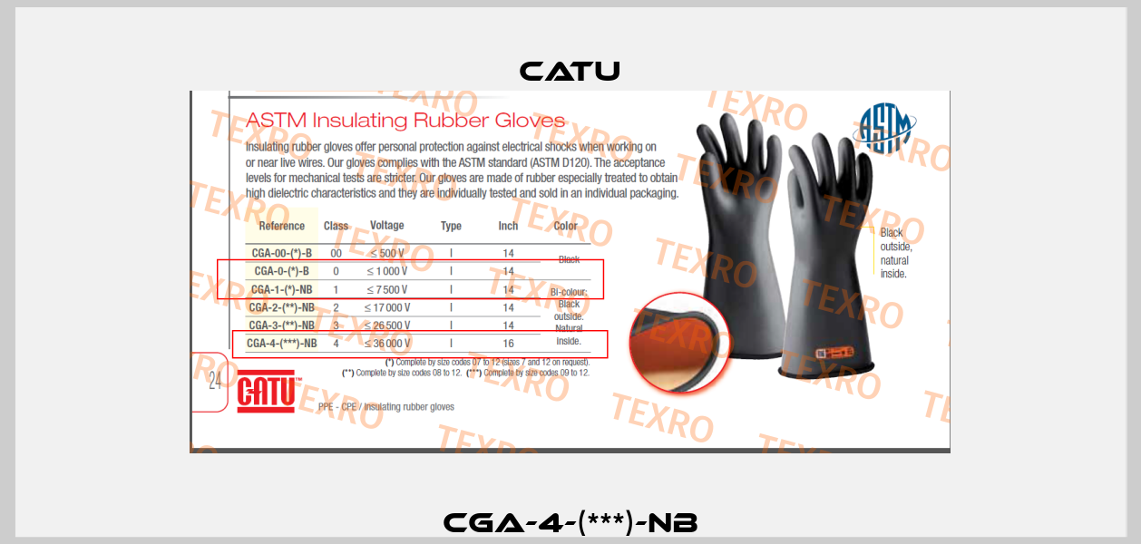 CGA-4-(***)-NB Catu