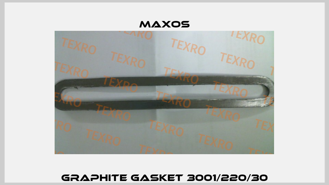 Graphite gasket 3001/220/30 Maxos