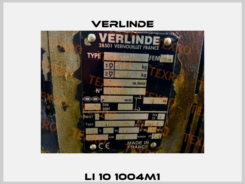  LI 10 1004m1  Verlinde