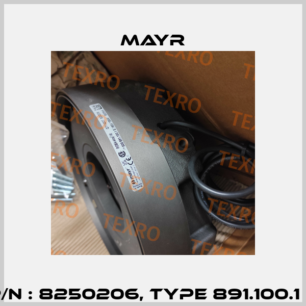 P/N : 8250206, Type 891.100.1 S Mayr