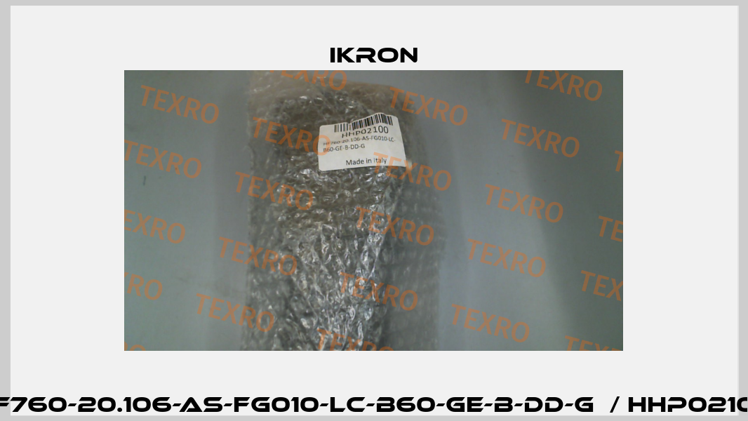 HF760-20.106-AS-FG010-LC-B60-GE-B-DD-G  / HHP02100 Ikron