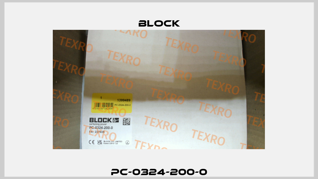 PC-0324-200-0 Block